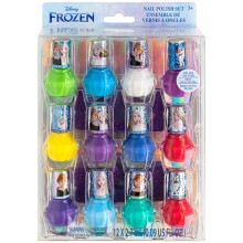 Townley Girl Disney Frozen Elsa und Anna ungiftiger abziehbarer wasserbasierter Nagellack Set für Kinder