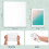 Serviettes de Visage Jetables PureSoftness, 100% Coton, Extra Large 30 x 25 cm 5