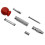 Portable Precise Center Punch Tool Carbon Steel or-Red B 5