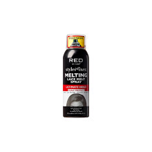 RED By Kiss Styler Fixer Spray per sciogliere il pizzo Tenuta definitiva Protezione del cuoio capelluto Asciugatura rapida e nessun residuo Forte