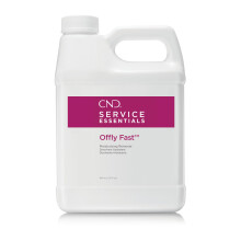 CND Shellac OFFLY FAST Hydraterende nagellakremover verwijdert gelvloeistof en poederverpakkingen, lijmen en tips van natuurlijke nagels 32 fl oz