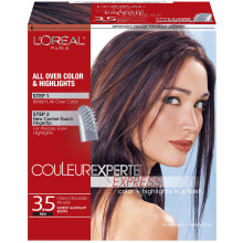 L'Oreal Paris Couleur Experte 2-trins hjemmeh?rfarve- og highlight-s?t Chokolademousse