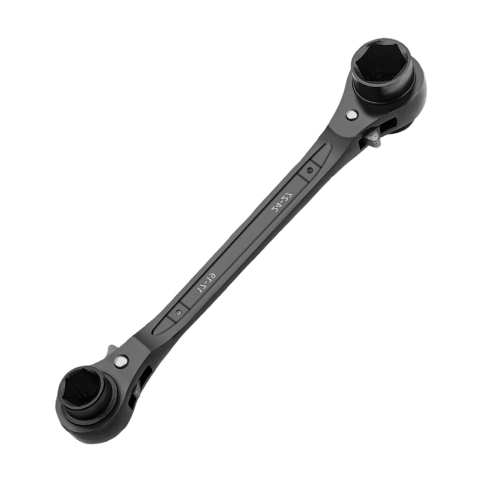Double Head 4 Function Ratchet Wrench Reversible-17 19 24 27 7696000234922