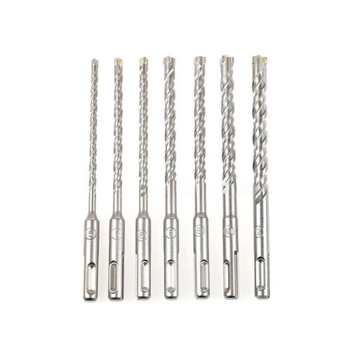 Serrated Tile Drill Bit Four-Edged Hexagonal-7PC 5 to 12mm