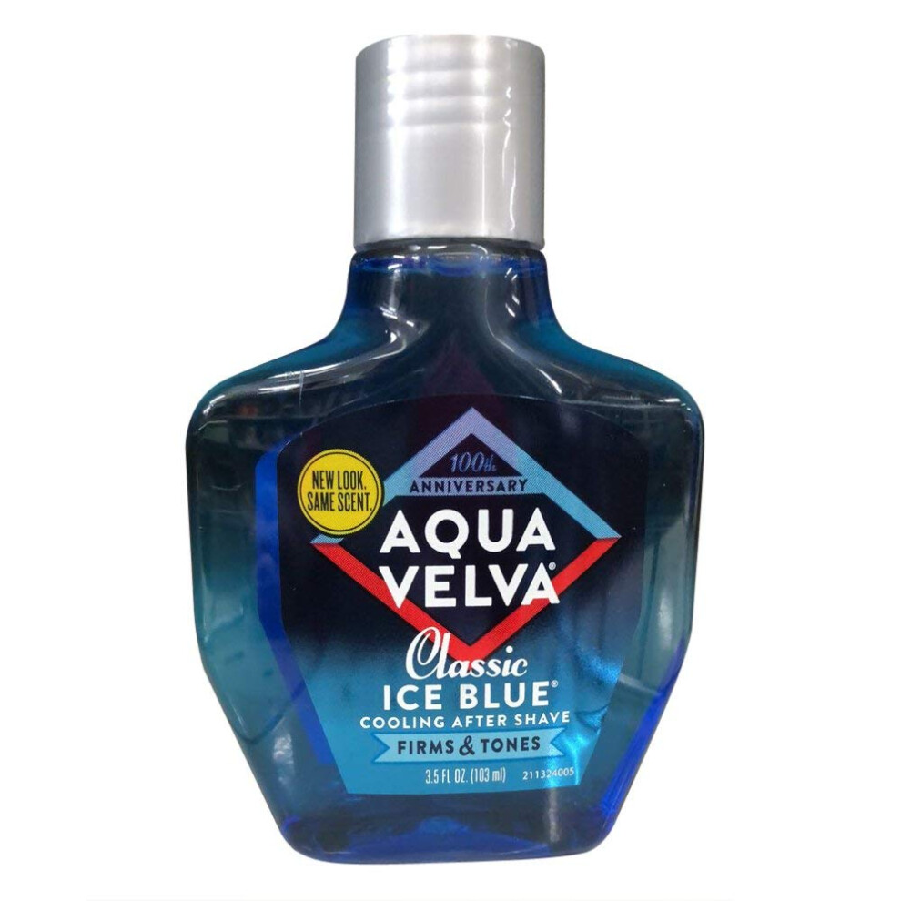 Aqua Velva Ice Blue After Shave 35 Ounce (103Ml) (2 Pack)