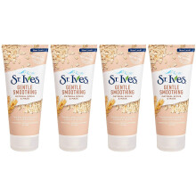 Exfoliante y Mascarilla Suave St. Ives, Avena 170 g (Pack de 4)