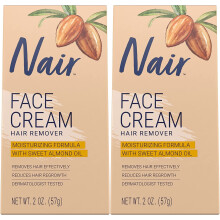 Nair Haarverwijderingscrème voor het Gezicht, 2 Oz, Verpakking van 2