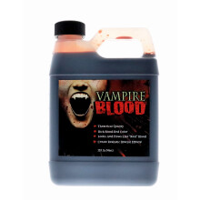 SANGUE DE VAMPIRO, Sangue Falso Realista - 32oz - Qualidade Teatral, Vermelho Rico para Halloween, Vampiro, Zumbi
