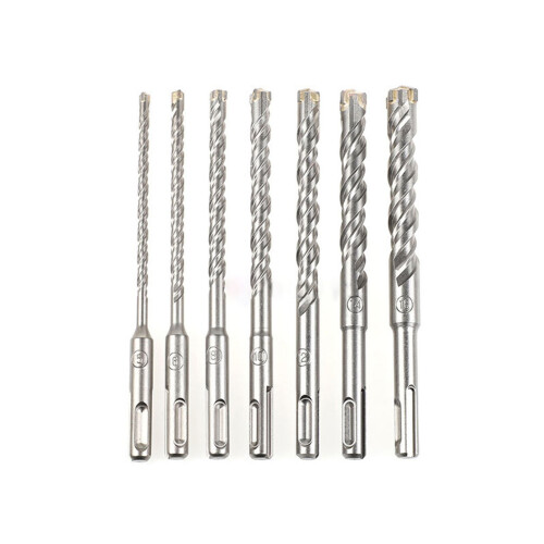 Four-edged Serrated Concrete Drill Bits Drilling-7PC 5 to 16mm