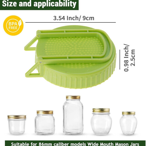 Multipurpose Hydroponic Lid With Stabilizing Stand For-Set of 2 1