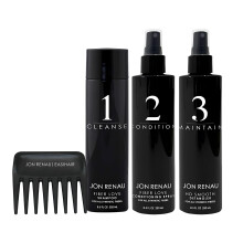 Kit de Tratamento de Cabelo Sintético Jon Renau - 4 peças - Produtos para Cuidado de Perucas Sintéticas