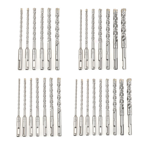 Four-edged Serrated Concrete Drill Bits Drilling-7PC 5 to 16mm 1