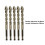 4 Drill Serrated Odd Drill For Hard Shingles Glass Marble-8mm 3