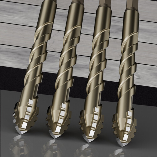 4 Drill Serrated Odd Drill For Hard Shingles Glass Marble-8mm 1