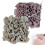 QIYUDA 2pcs Esponja de Lufa para Sabão, Toalha de Lufa 2 em 1 (Cinza e Marrom) 1