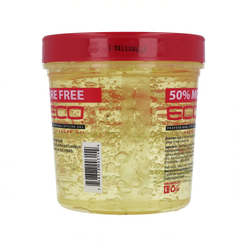 Gel per Acconciature Eco Style, Olio di Argan, 24 Once 2