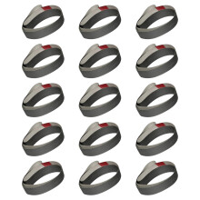 760x25mm Carbonized Sanding Belts 3 Progressive Grits 600 800