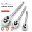 Corrosion Resistant Ratchet Socket WrenchSpanner With-12 7