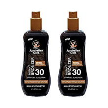 Australian Gold SPF 30 with Instant Bronzer Spray Gel 237ml