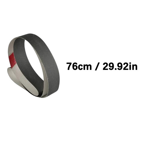 760x25mm Carbonized Sanding Belts 3 Progressive Grits 600 800 2
