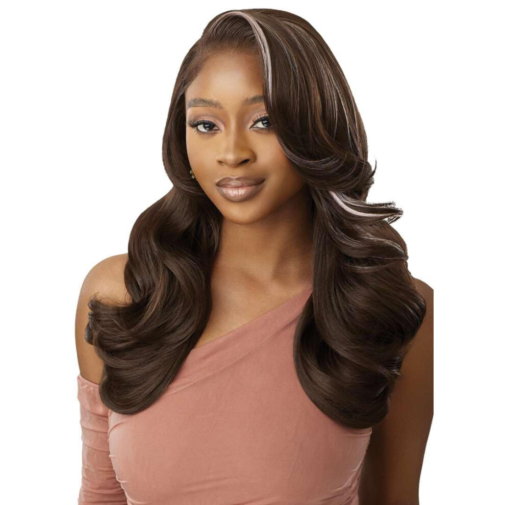 Outre Lace Front Wig - Perfect Hair Line 13X6 - Kihara (Drff4/Rose Brown)