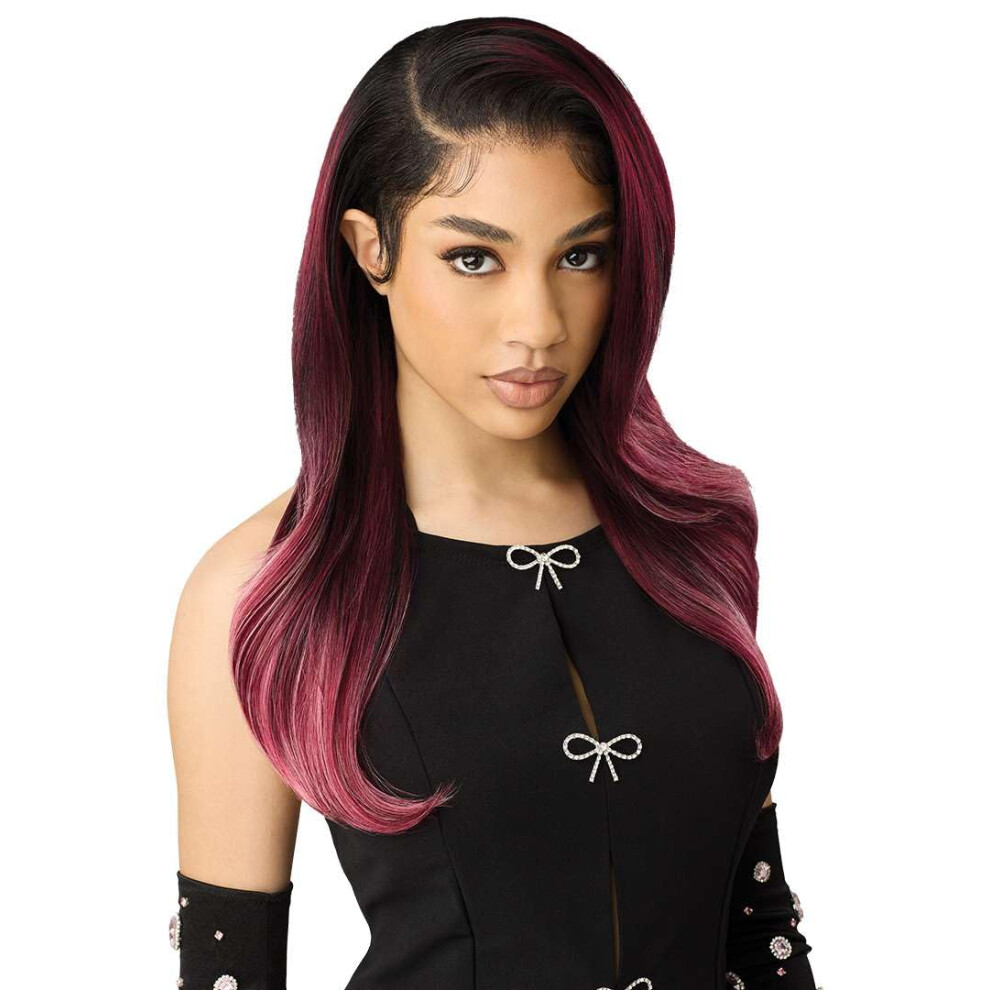 Outre Lace Front Wig -Perfect Hair Line 13X6 - True Frontal Peak Edge 708 (Drf Ginger Brown)