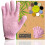Temple Spring Exfoliërende Handschoen, Rayon Bamboe Lichaamsscrubber 1