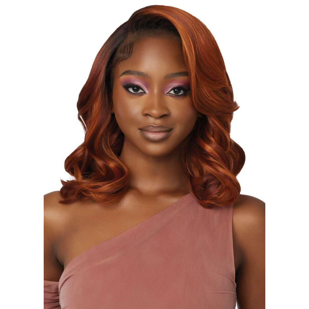 Outre Lace Front Wig - Perfect Hair Line 13X4 - Jeannie (Jet Black 1)