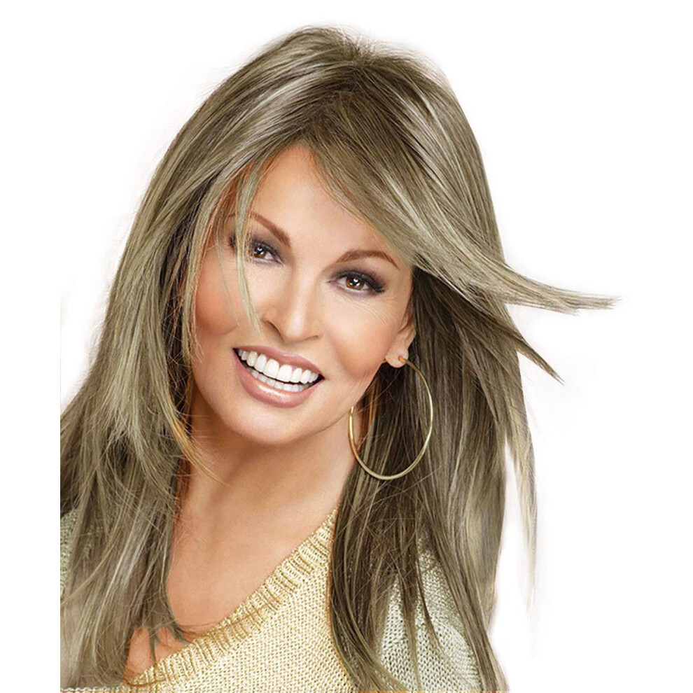 Hairuwear Raquel Welch Always Long Layered Comfort Cap Wig Average Cap Size Rl16/88 Pale Golden Honey