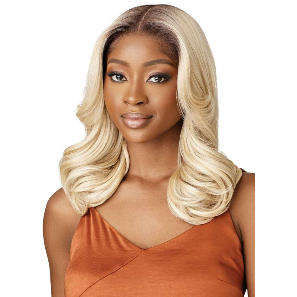 Outre Unisex Black Lace Front Wig - Melted Hairline - Rosalia (Off 1B)