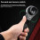 Professional Ratchet Wrench Double Hexagonal Head 4-17 19 22 24 7