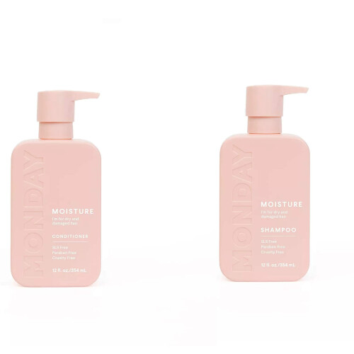 Eksklusivt MONDAY Moisture Shampoo og Conditioner Bundle