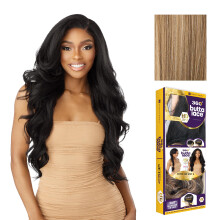 Sensationnel Butta 360 Lace Wigs - Unit 8 Zijde Brede Scheiding 360 Graad Lace Glueless Synth. Voorgevormd Haarlijn (FLAMBOYAGESAND)