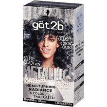 Got2B Metallic permanente haarkleur M73 Smoky Steel