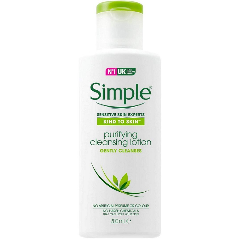 Simple Kind To Skin Purifying Cleansing Lotion 200 Ml (6.7 Ounce)