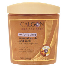 Calgon Ageless Bade-Mineralpeeling und -Badezusatz 24 oz (2er-Pack)