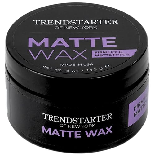 TRENDSTARTER - ΜΑΤ ΜΑΛΛΙΩΝ (4oz) - Σταθερό Κράτημα - Ματ Φινίρισμα - Ποιοτική Πομάδα Μάλλιων 1