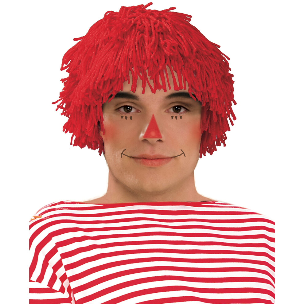 Rubies Forum Novelties Adult Rag Doll Boy Costume Wig