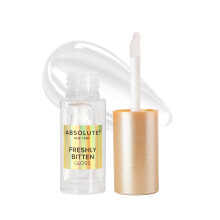 Absolute New York Freshly Bitten Gloss, nem ragads, slytalan szjfny jojobaolajjal (Deep Connection Clear, 0,8 oz)