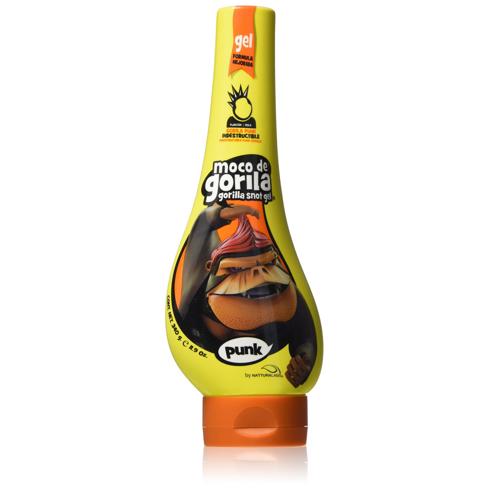 Moco De Gorila Yellow Gel Extreme Hold Punk 12 Ounce