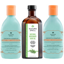 Rosemary Oil with Hair Growth Shampoo and Conditioner – Rosemary Hair Oil with Growth Complex Shampoo and Conditioner Set, Pack of 3 Gift Set 150ml