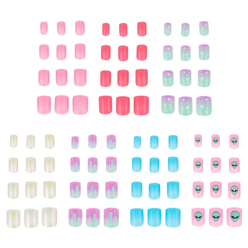 Coleção de Manicure 7 Dias da Style Essentials - Conjunto de 84PC Unhas Postiças 2