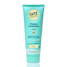 CoTZ Hudpleje | Fejlfri teint | Let tonet | Facial Mineral Solcreme Bredspektrum SPF 50; 2,5 oz / 70 g