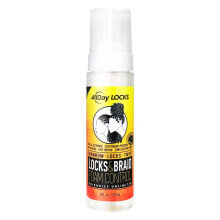 AllDay Locks Braid Foam | Pitkkestoinen mousse tyyli ja kiiltoa varten | Ei prrisyytt tai rispaantumista | Kosteuttaa ja tiivist Letit Lukot K