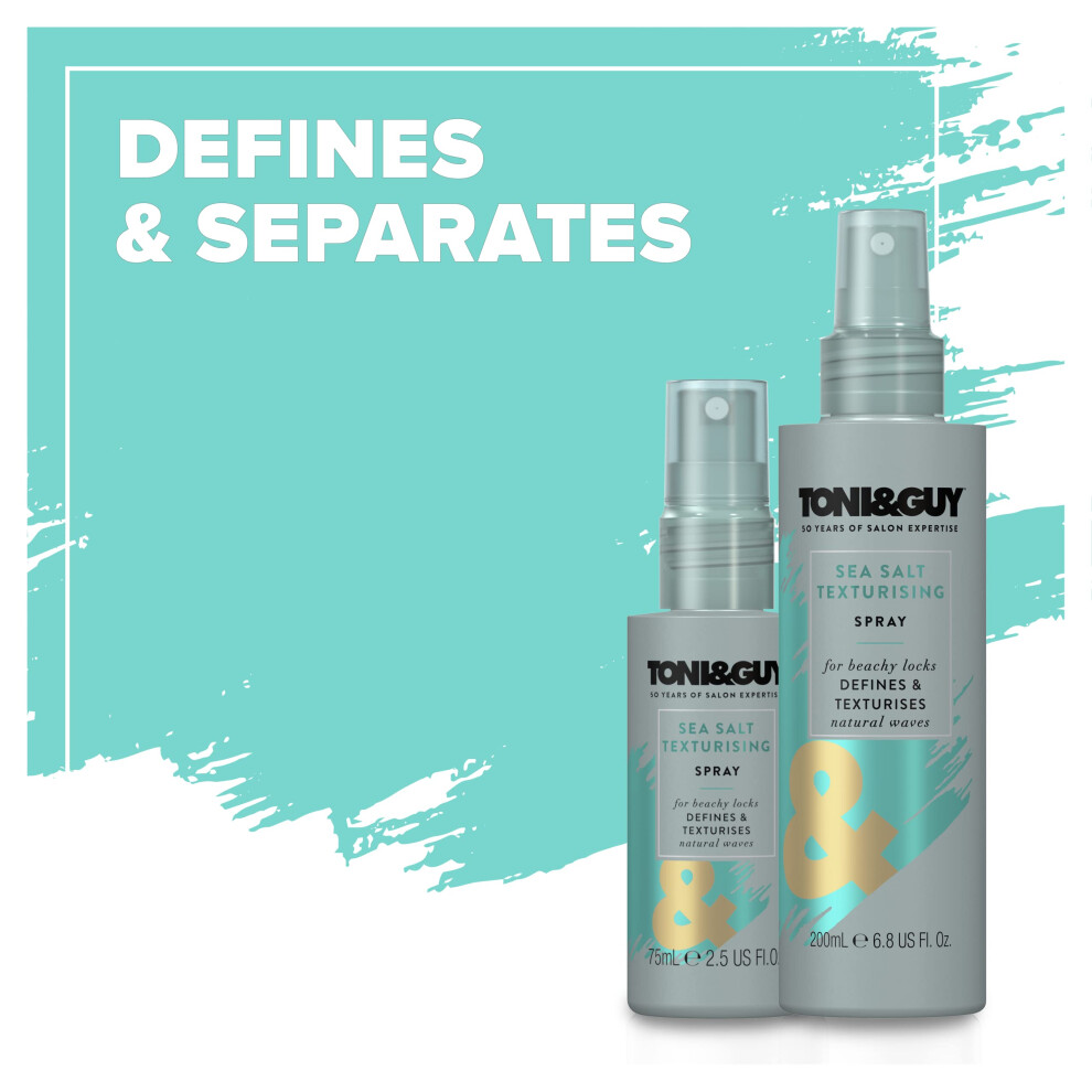 Toni&Guy Toni & Guy Sea Salt Texturising Spray, 200 Ml Light
