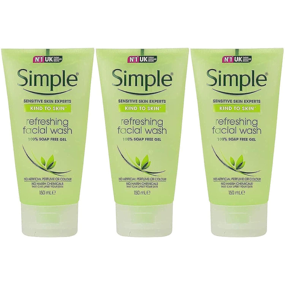 Simple Refresh Facial Wash Gel 150ml