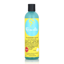 Curls Blueberry Bliss Control Jelly - 8 oz Define & Defrizz Wash and Go's Twist Outs & Braid Outs para tipos de cabello ondulado, rizado y enroll