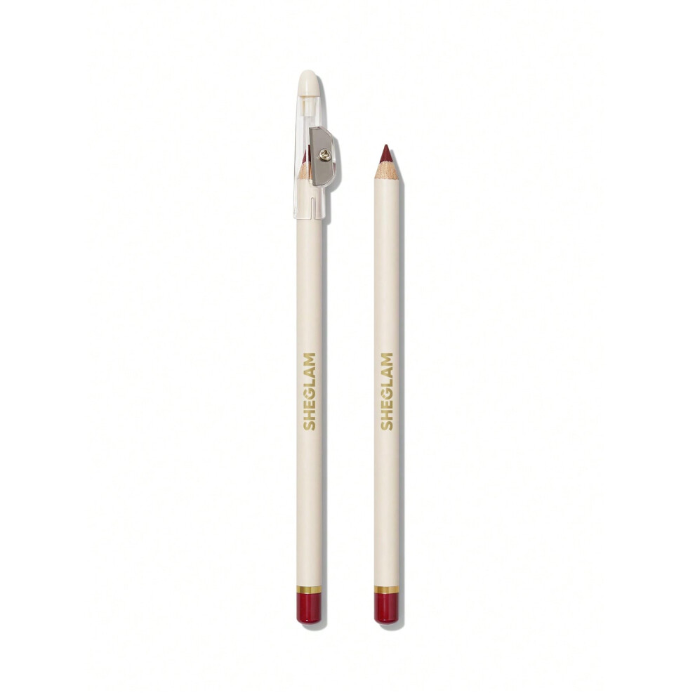Sheglam Lip Facts Lip Liner Highly-Pigmented Pencil For Shaping & Sculpting Lips Long-Lasting Creamy Make Up-Cosmopolitan