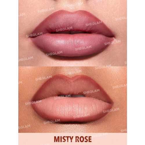 SHEGLAM Lápis de Lábios Altamente Pigmentado para Modelar e Esculpir Lábios - Rosa Nevoento 1