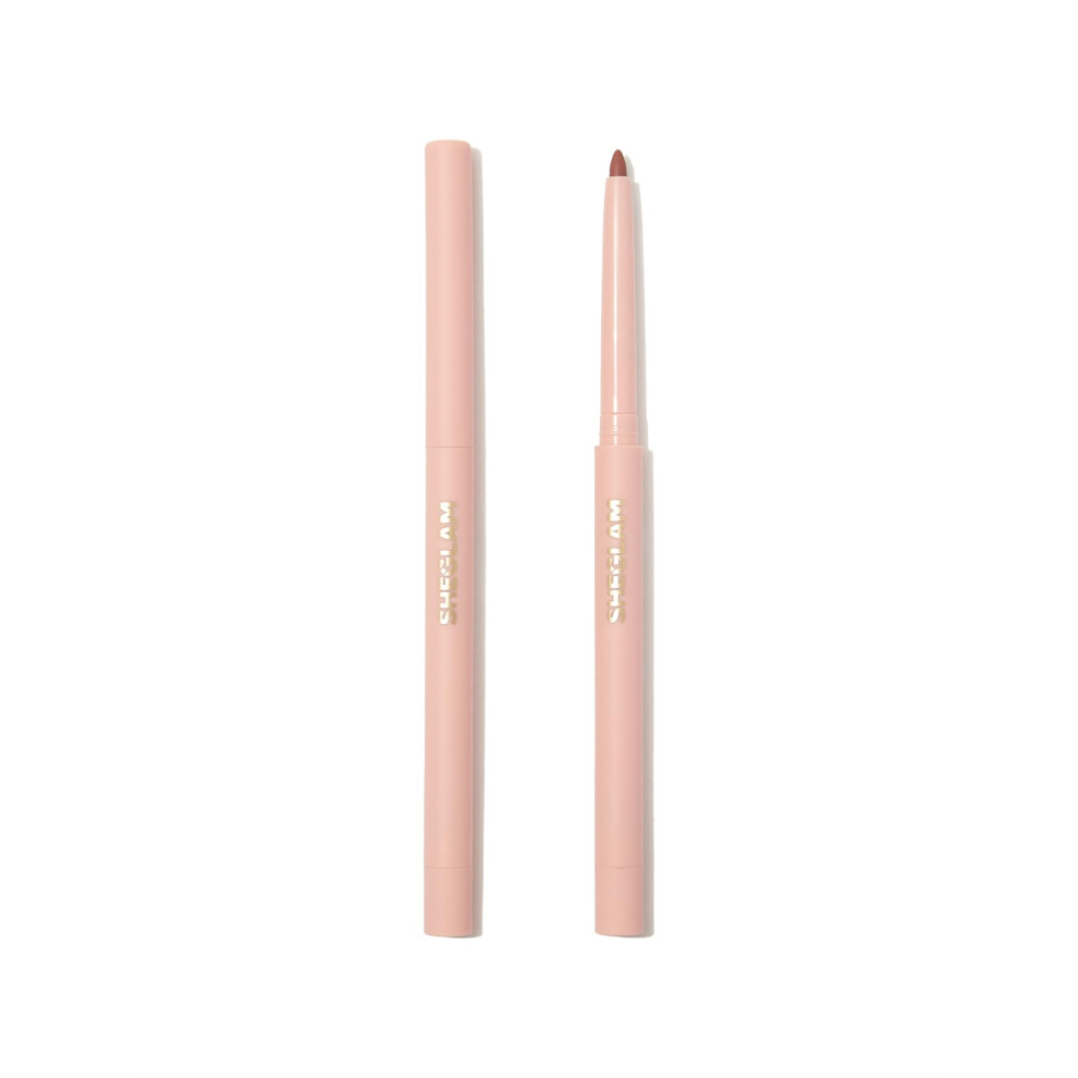 Sheglam Lip Liner Creamy Matte Pencil High Pigment Not Easy To Fade Silky Smooth Matte Contour Tint Lip Makeup-Brazen